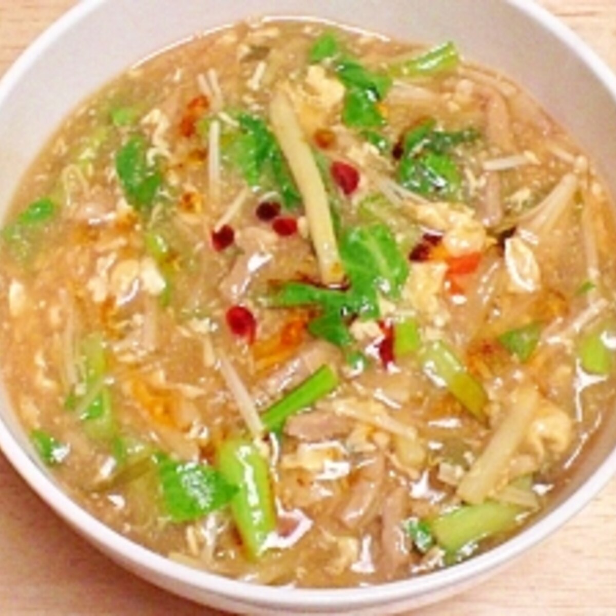 袋めん醤油味をアレンジ 酸辣湯麺 サンラータン レシピ 作り方 By Fukuwajutu 楽天レシピ 袋めん醤油味をアレンジ 酸辣湯麺 サンラータン レシピ 作り方 By Fukuwajutu 楽天レシピ